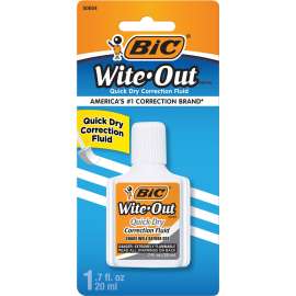 Bic Wite-Out Quick Dry Correction Fluid