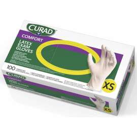 Medline Curad Powder Free Latex Exam Gloves