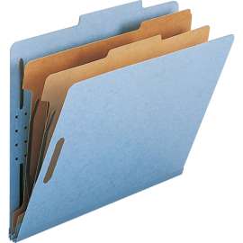 Smead Recycled Pressbrd 2-div. Classifcatn Folders