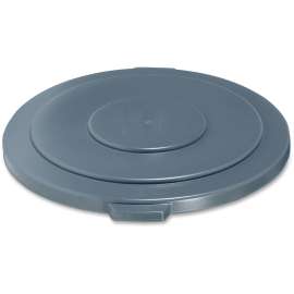 Rubbermaid Brute FG265400GRAY Lid, 55 gal, Round, Gray