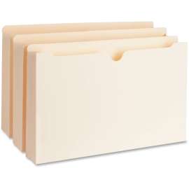 Bus. Source 2" Expanding 2-Ply File Pockets 