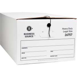 Bus. Source Heavy Duty Legal Size Storage Box