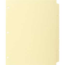 Bus. Source Mylar-reinforced Plain Tab Indexes