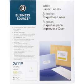 Bus. Source 8-1/2"x11" Address Labels