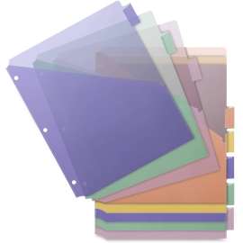 Bus. Source Double Pocket Index Dividers