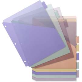 Bus. Source Pocket Index Dividers