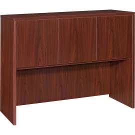 Lorell Essentials Mahogany Laminate Desking