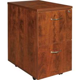 Lorell Essentials F/F Cherry Mobile Pedestal