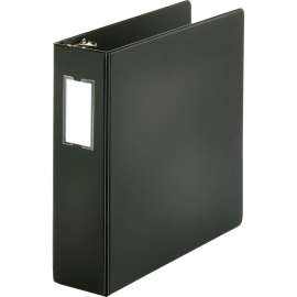 Bus. Source Basic Round Ring Binder w/Label Holder