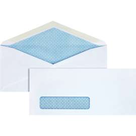 Bus. Source V-flap Security Tint No. 10 Envelopes
