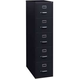Lorell Commercial-grade Black Deep Vertical Files