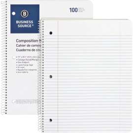 Bus. Source Wirebound College Ruled Notebooks
