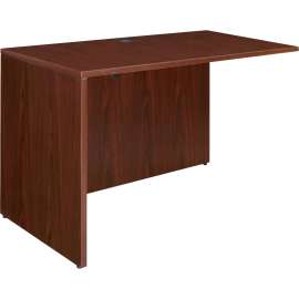 Lorell Essentials Mahogany Laminate Desking