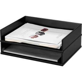 Victor Wood Stacking Letter Tray