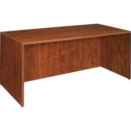 Lorell Essentials Series Cherry Laminate Desking