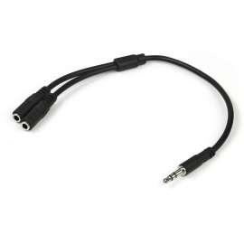 StarTech.com Slim Stereo Splitter Cable