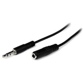 StarTech.com 1m Slim 3.5mm Stereo Extension Audio Cable