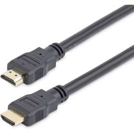 StarTech.com 3ft (1m) HDMI Cable, 4K High Speed HDMI Cable with Ethernet, Ultra HD 4K 30Hz Video, HDMI 1.4 Cable, HDMI Monitor Cord, Black