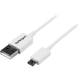 StarTech.com 2m White Micro USB Cable