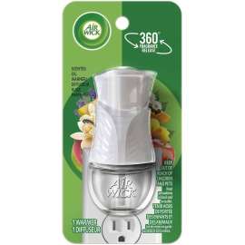 Air Wick Scented Oil Warmer, White/Gray, Pack of 6