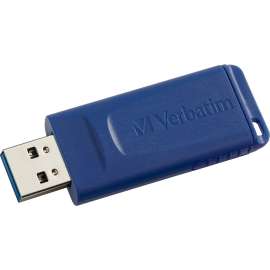 Verbatim - Classic™ 128 GB Blue USB 2.0 Flash Drive (1 per Pack)