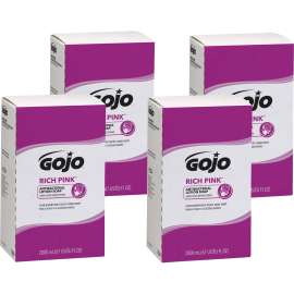 GOJO Rich Pink Antibacterial Lotion Soap Refill