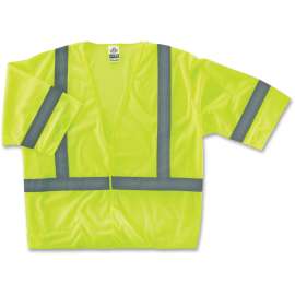 GloWear 8310HL Type R Class 3 Economy Mesh Vest, Lime, L/XL