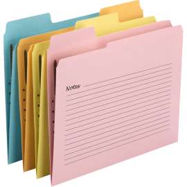 Smead SuperTab Notes Fastener Folders