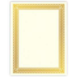 Geographics Gold Foil Certificate