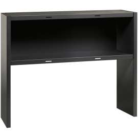 Lorell Comm. Desk Series Charcoal Stack-on Hutch