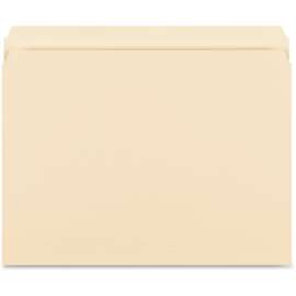 Bus. Source Str-cut 1-ply Tab Heavywt File Folders