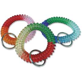 Pencil Grip Key Ring Wrist Coil