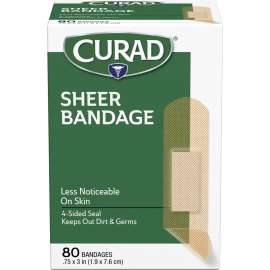 Medline Curad Sheer Bandage Strips