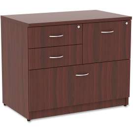 Lorell Essentials Mahogany 4-drawer Lateral File