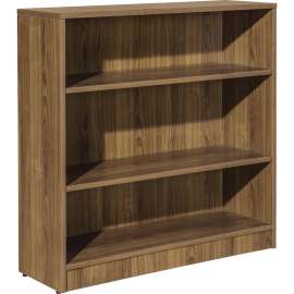 Lorell Walnut Laminate Bookcase