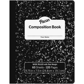 Pacon Wide-rule 60-sht Composition Book