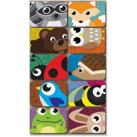 Ashley Prod. Critters Design Mini Whitebrd Erasers