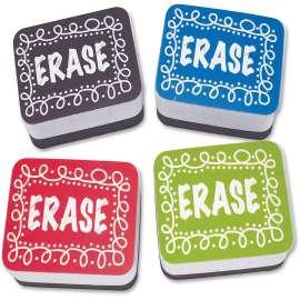 Ashley Prod. Chalk Design Mini Whiteboard Erasers