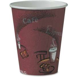 Solo Cup Bistro Design Disposable Paper Cups