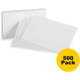 Oxford Blank Index Cards
