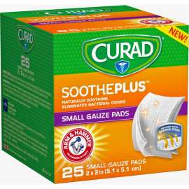 Medline Curad SoothePlus Medium Non-stick Pads
