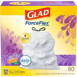 Clorox Glad Lavender Sct 13-gal Kitchen Trash Bags