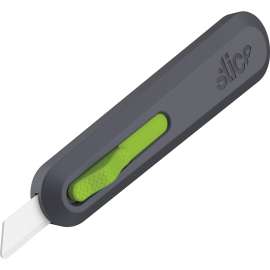 Utility Knives, Double Sided, Replaceable, Stainless Steel, Gray, Green