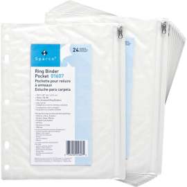 Bus. Source Punched Economy Binder Pocket