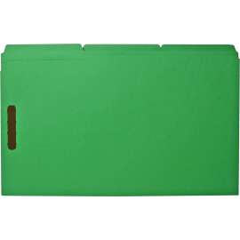 Bus. Source 2-ply Tab Legal Fastener Folders
