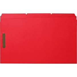 Bus. Source 2-ply Tab Legal Fastener Folders