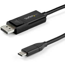 StarTech.com 6ft (2m) USB C to DisplayPort 1.4 Cable 8K 60Hz/4K