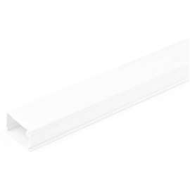 StarTech.com Cable Management Raceway w/ Adhesive Tape/Cover 1-1/8"(32mm)W x 3/4"(20mm)H x 6ft(1.8m)length, Network Cord Hider, UL Listed, Product (LxWxH) : 6ft x 1.3" x 0.8"