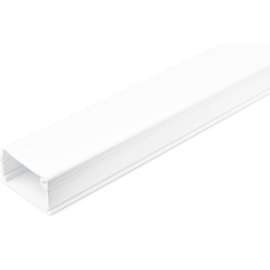 StarTech.com Cable Management Raceway w/Adhesive Tape/Cover 1-3/4"(45mm)W x 1-1/8"(27mm)H x 6ft(1.8m)length, Network Cord Hider, UL Listed, Product (LxWxH) : 6ft x 1.1" x 1.8"