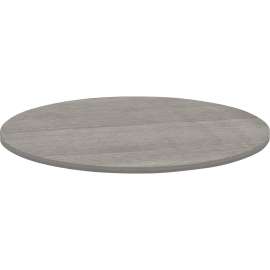Lorell Weathered Charcoal Round Conference Table